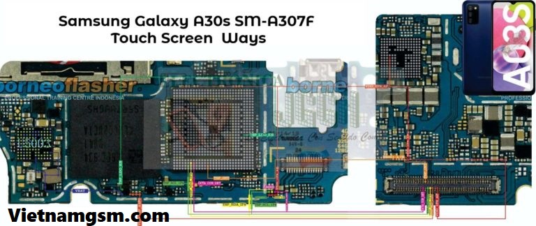 Samsung Galaxy A30s Touch Screen Solution