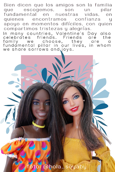 revista para barbie San Valentin