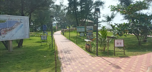 Monday (11/12/2023):- Main walkway across Padubidri End Point beach.