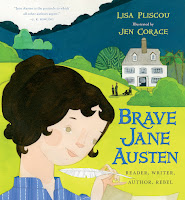 Book cover: Brave Jane Austen by Lisa Pliscou