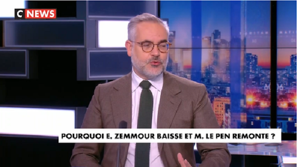 [VIDEO] L'ÉDITO DE GUILLAUME BIGOT : « POURQUOI ERIC ZEMMOUR BAISSE ET MARINE LE PEN REMONTE ? »