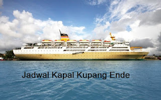 Jadwal Kapal Kupang Ende