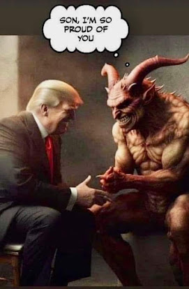 Trump meets his maker