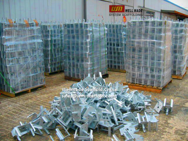 concrete formwork forkhead fixed type- scaffolding top head u head for slabs and beams