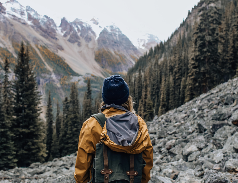 Hiking in The Mountains