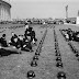 German SS troops relaxing at the 1936 Olympic Games in Berlin