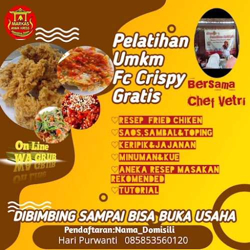 Pelatihan Umkm Fried Chiken dan Aneka Crispy