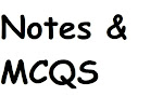 Notes and MCQs for All subjects 