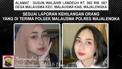 Polisi di Majalengka Akhirnya Temukan Gadis Yang Hilang, Inilah Alasannya?