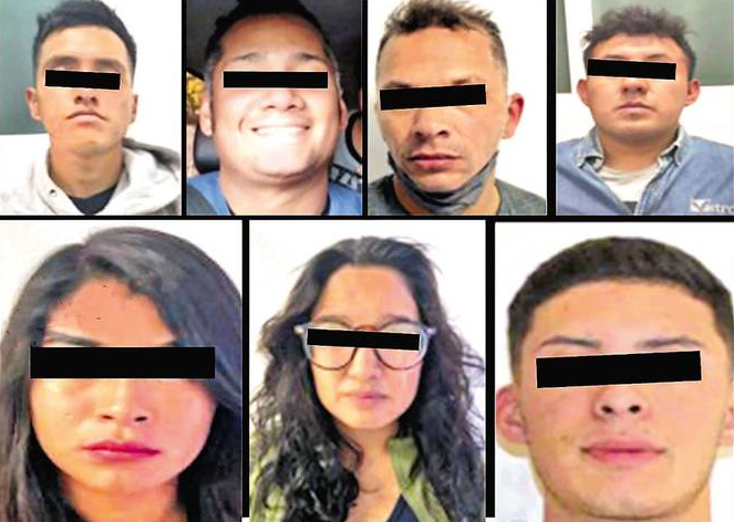 Aseguran a siete personas acusadas de extorsión y secuestro en Ecatepec