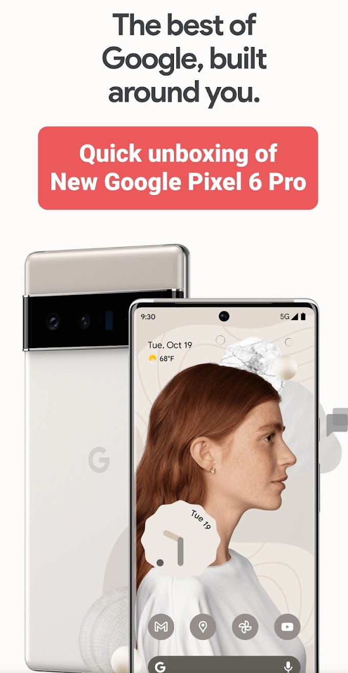 Quick unboxing of New Google Pixel 6 Pro