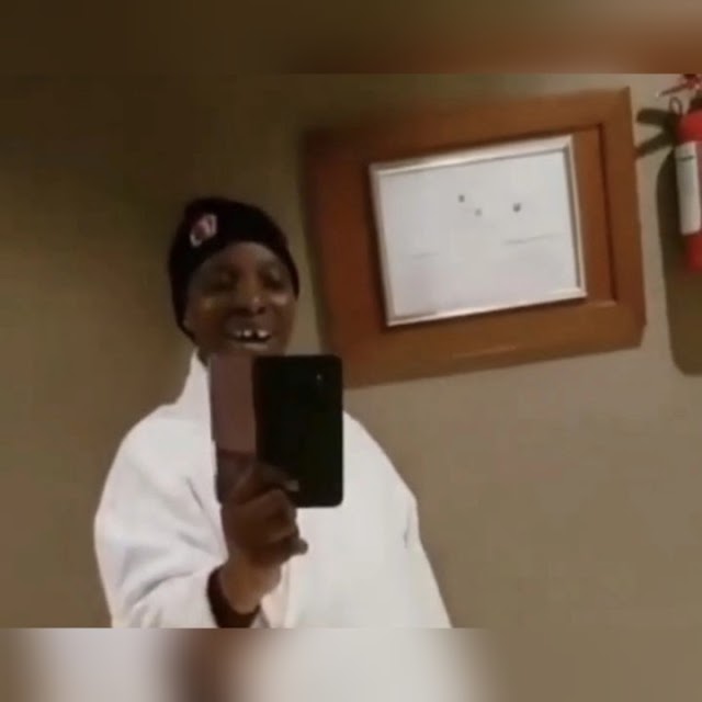Mummy G.O. Funmilayo Adebayo In Hotel Room In Dubai (Video)