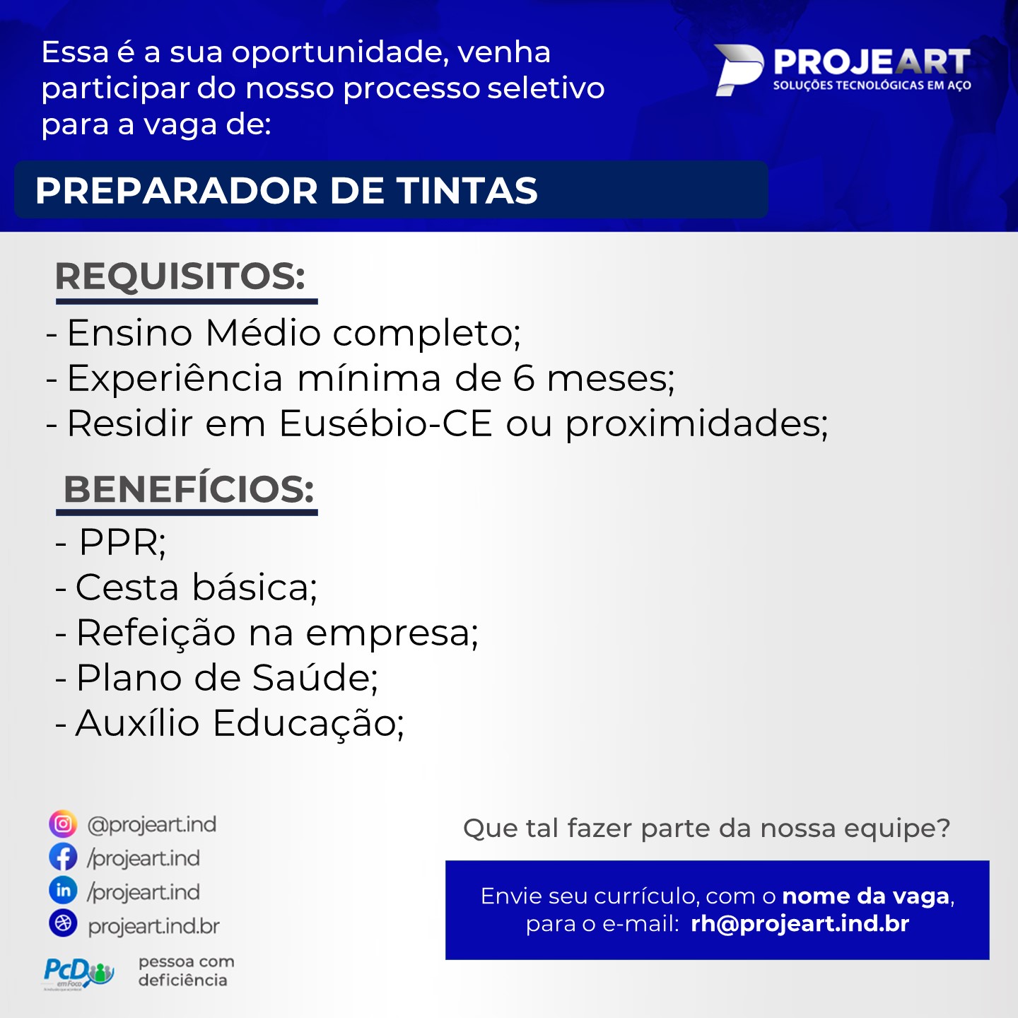 PREPARADOR(A) DE TINTAS