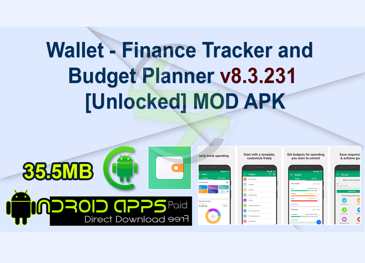 Wallet – Finance Tracker and Budget Planner v8.3.231 [Unlocked] MOD APK