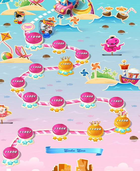 Candy Crush Saga level 11226-11240