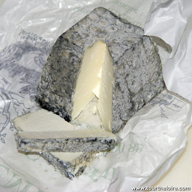 Valencay goats cheese, France. Photo by Loire Valley Time Travel.