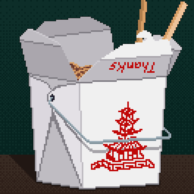 Pixel art created for Octobit. Day 10: Lunchbox