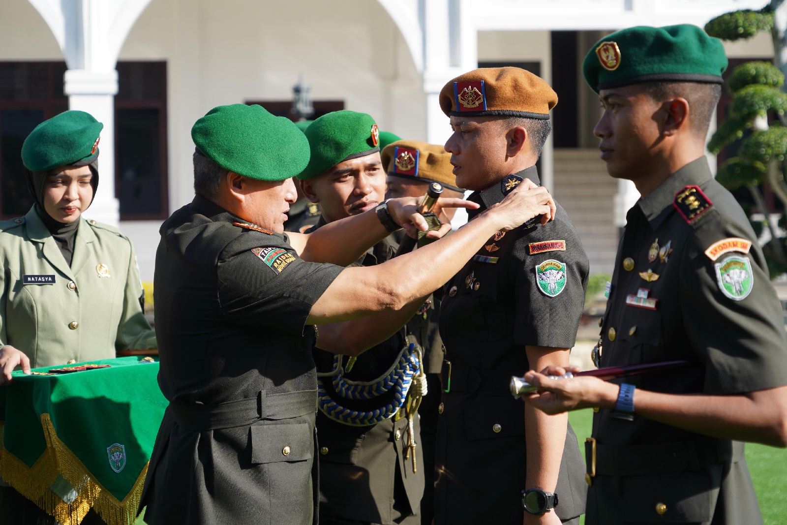 Pangdam Iskandar Muda Pimpin Upacara Sertijab dan Tradisi Satuan Pejabat Kodam IM 