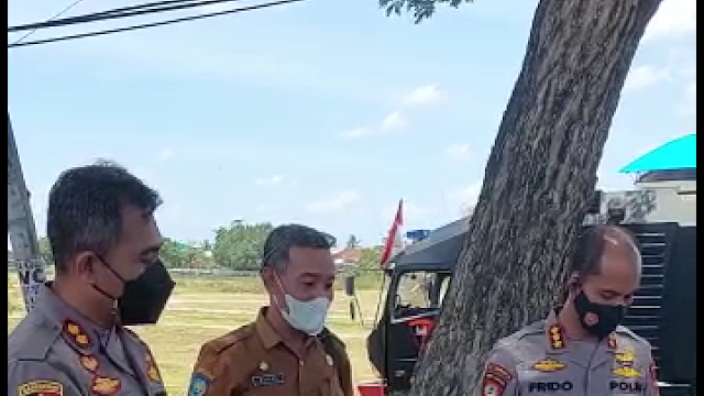 Vaksinasi Merdeka Sinergitas Pemerintah Kabupaten Lombok Tengah Bersama TNI Polri di Praya