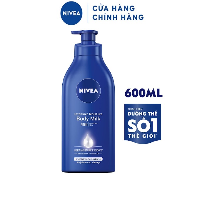 Mall Shop [ nivea.officialstore ] Sữa dưỡng thể NIVEA dưỡng ẩm chuyên sâu (600ml) - 83856