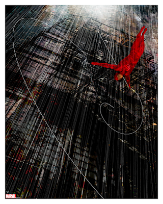 Wolverine & Daredevil Marvel Prints by Mark Chilcott x Bottleneck Gallery