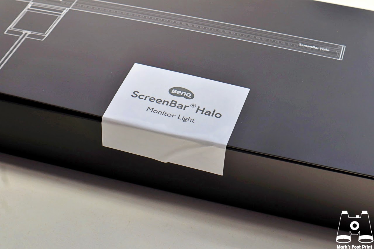 BenQ ScreenBar Halo螢幕智能掛燈馬克的足跡marksfootprint