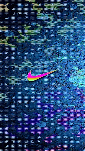 Abstract Sportswear: Nike iPhone Wallpaper