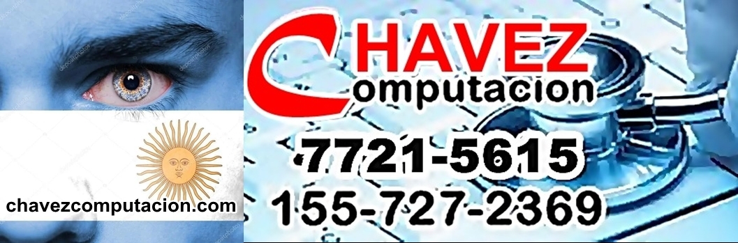 CHAVEZ Computacion Servicio Tecnico Reparacion Venta PC Computadora Notebook Lex Doctor a Domicilio