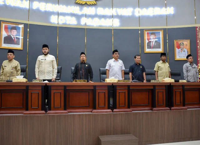 DPRD Kota Padang Gelar Rapat Paripurna Penyampaian Laporan Keterangan Pertanggungjawaban Wali Kota Padang 2024