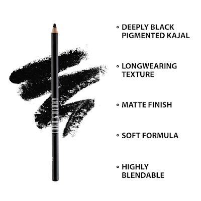 Lord & Berry Couture Kohl Kajal Eyeliner Pencil, Long Lasting