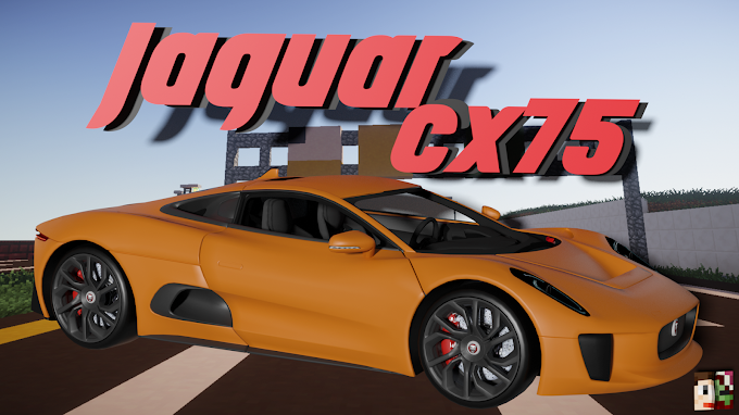 Jaguar C-X75 | Minecraft Car Addon