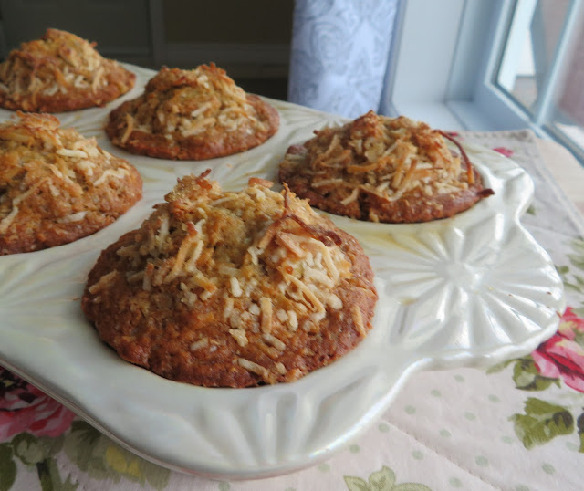 Banana & Coconut Muffins