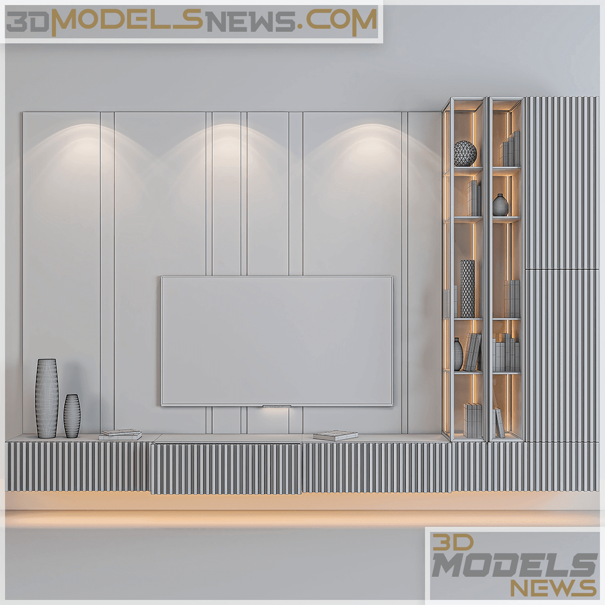 TV Wall Model Set 17 2