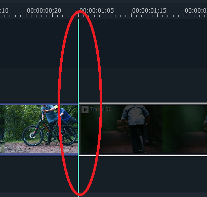 Filmora Timeline Snap Line