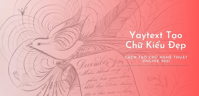 Yaytext - Sở hữu phông chữ đẹp, tạo tên game, kí tự đặc biệt miễn phí