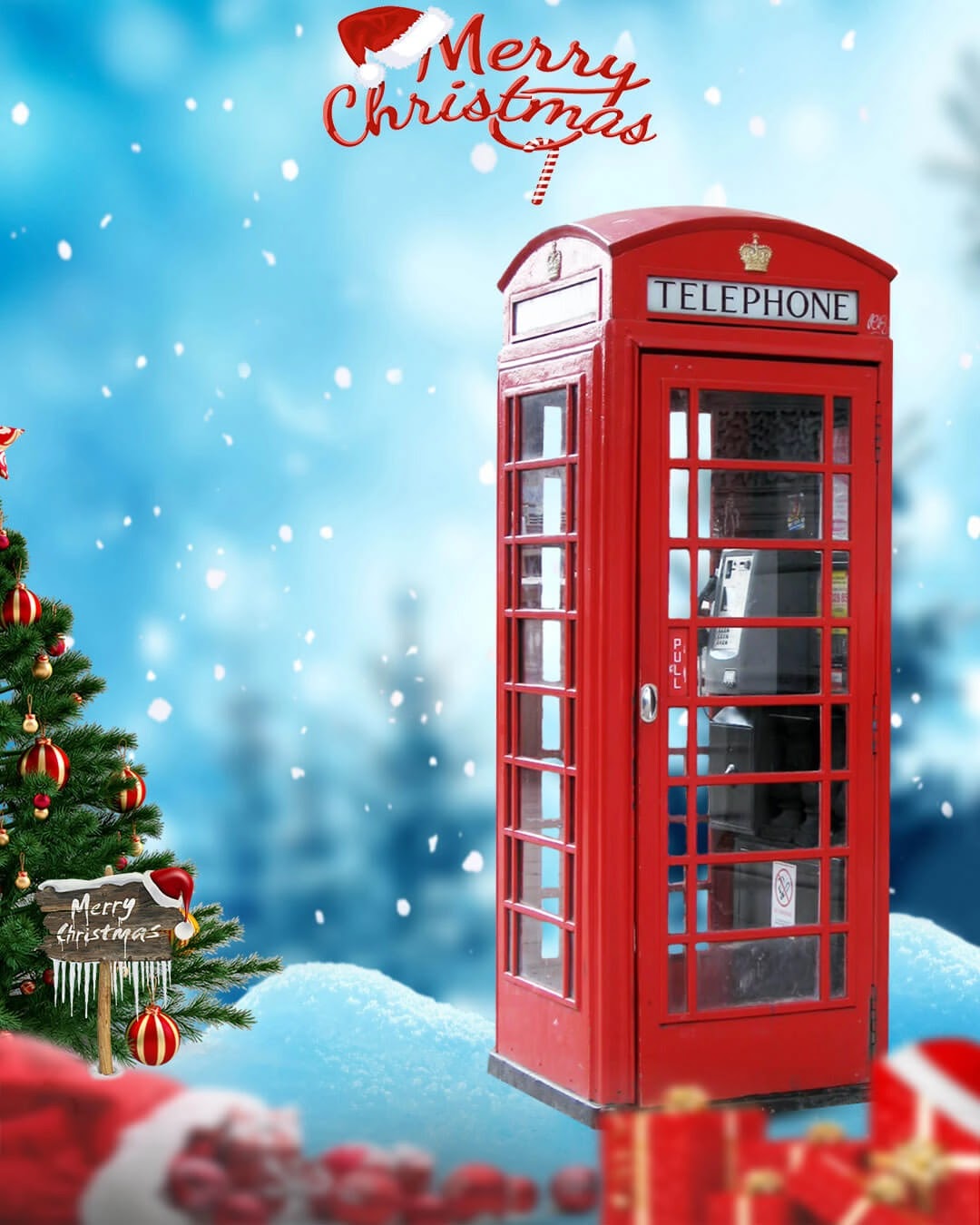 500+ Merry Christmas Hd Background Images for Editing Picsart