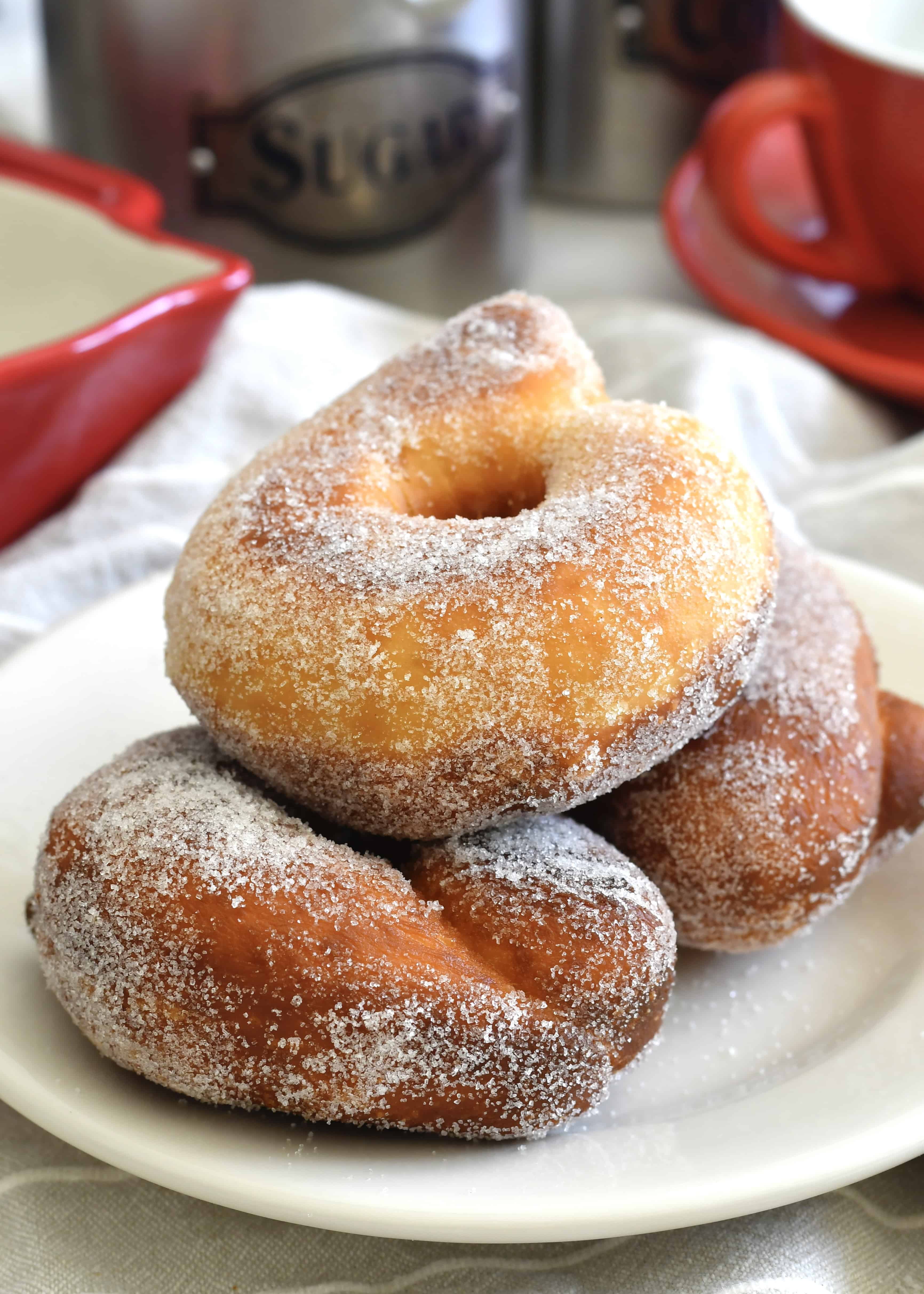 Traditional Neapolitan Graffe (or Graffette) Italian Donuts