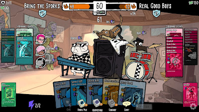 Battle Bands: Rock & Roll Deckbuilder game screenshot