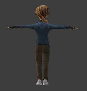 Young Girl 11 human free 3d models
