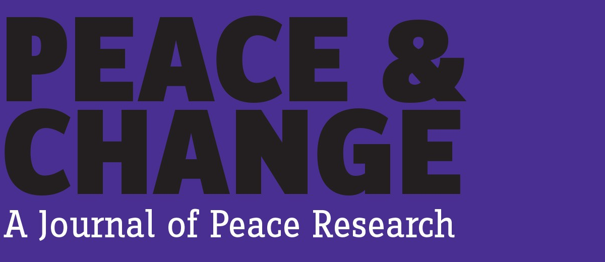 Diary of a Heartland Radical: PEACE STUDIES/PEACE RESEARCH: SCHOLARSHIP ...