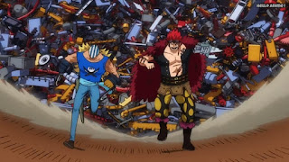 ワンピースアニメ 1010話 ユースタスキッド ジキジキの実 ギザ男 EUSTASS KID | ONE PIECE Episode 1010