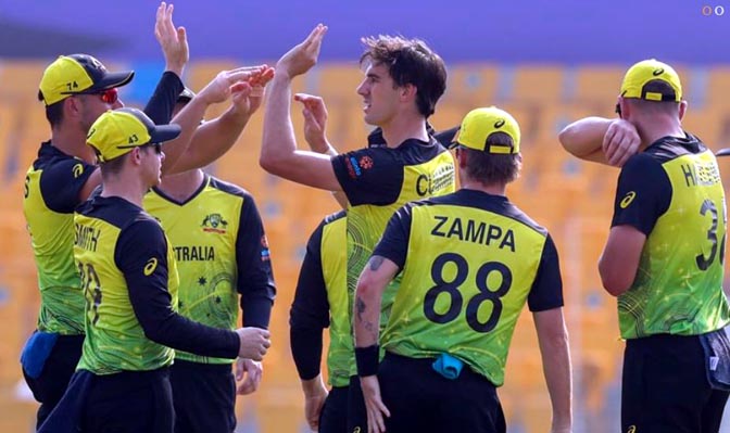T20 WC: David Warner stars as Australia down West Indies to close in on semi-finals spot