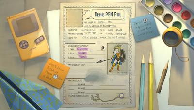 Letters - a written adventure game screenshot