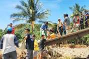 Ditresnarkoba Polda NTB Bersama Insan Pers Berbagi Untuk Korban Banjir di Lobar