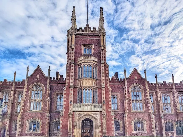 Fun things to do in Belfast: Visit the Lanyon Building at Queens University Belfast