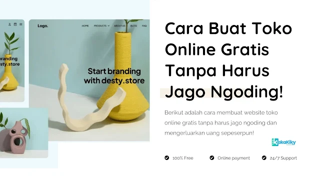 cara membuat toko online gratis