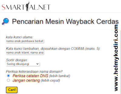 mencari artikel bekas