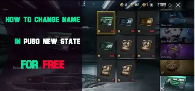 how to change name in  Pubg New State mobile, how to change nickname in  Pubg New State lite,  Pubg New State username change,  Pubg New State lite username change, how to change  Pubg New State id name