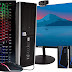 HP EliteDesk 8200 Business Desktop PC - Intel i7, 16GB Ram, 500GB SSD, Windows 10 Pro 64bit, New 24" Monitor, RGB Productivity Bundle (Renewed)