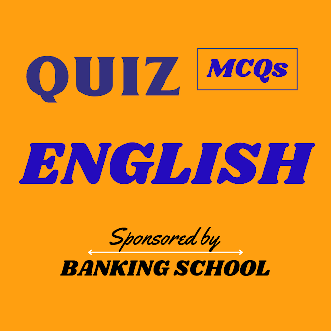 English : Fill in the Blanks Set-6 